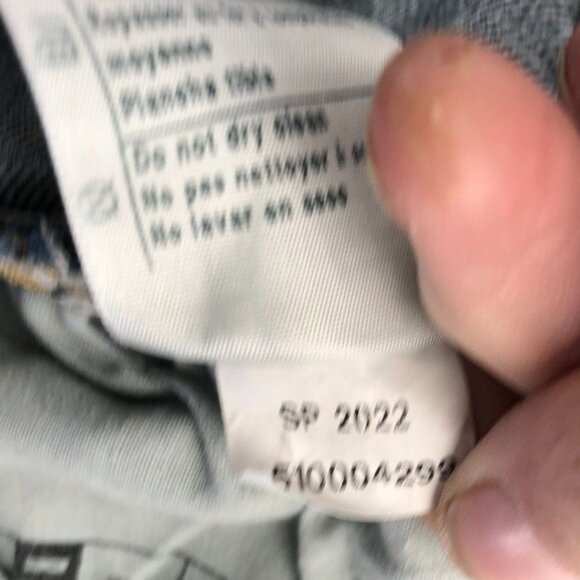 Carhartt Mens Work Jeans 36X30 Blue Denim Straight Cargo Relaxed Fit Classic - Picture 14 of 16